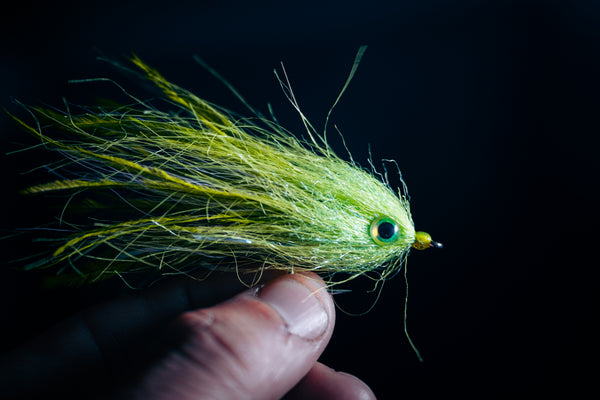 Lucent Baitfish Blue/Chartreuse/White Fishing Fly